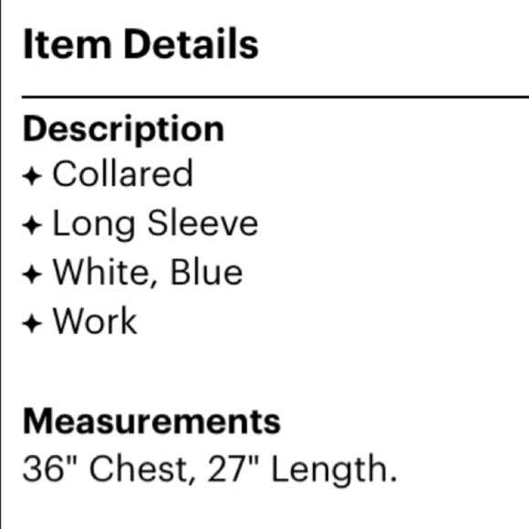 Old Navy | Stripe Print Long Sleeve Collared Blue - Picture 7 of 7